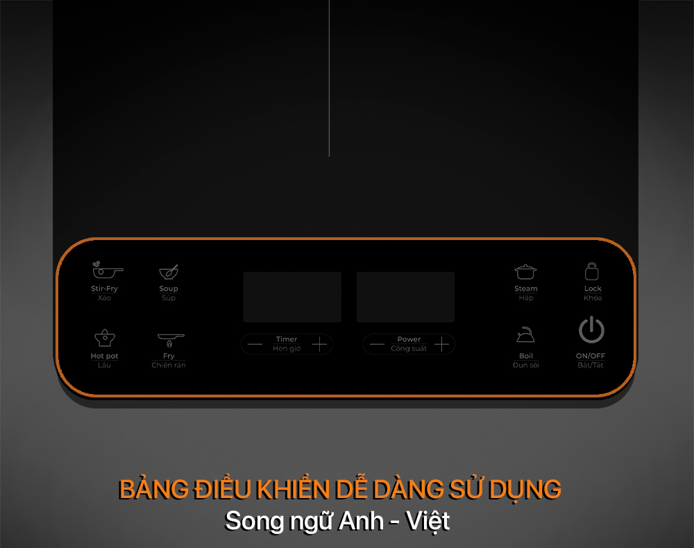 Bếp điện từ đơn Elmich ICE-1831 - Hàng chính hãng