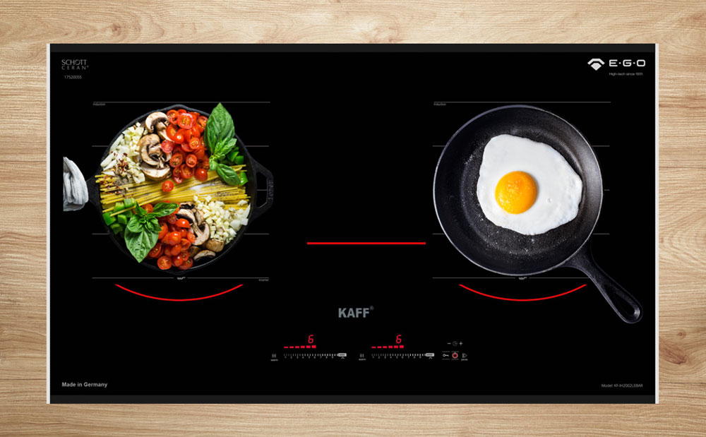 Bếp từ đa điểm Kaff KF-IH2002LeBar (Made in Germany) - Hàng chính hãng