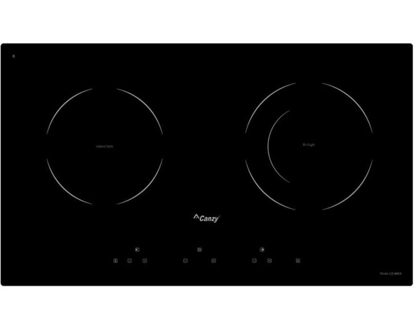 Bếp đôi điện từ hồng ngoại Canzy CZ-200GS - Hàng chính hãng