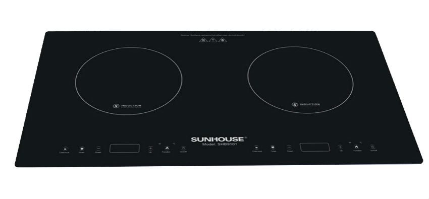 Bếp đôi điện từ hồng ngoại Sunhouse SHB9101