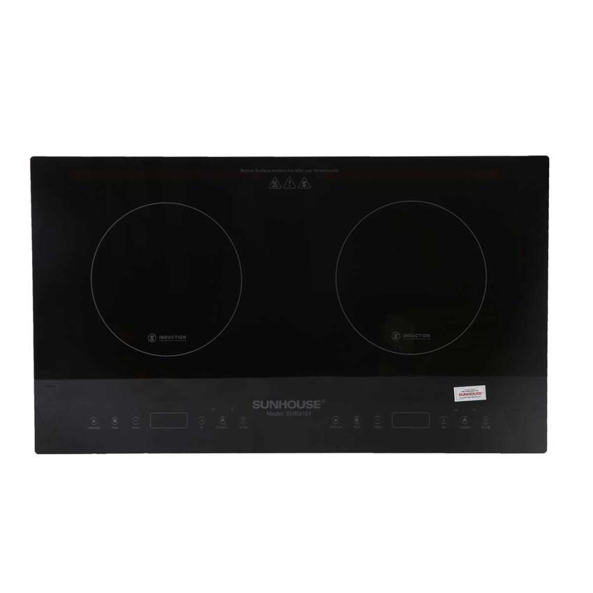 Bếp đôi điện từ Sunhouse SHB9101 - Hàng chính hãng