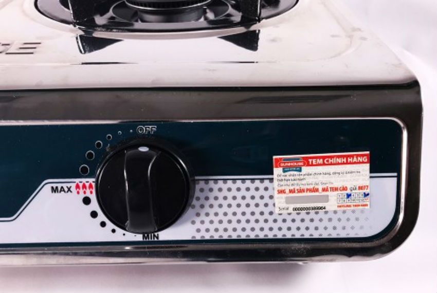 bếp gas dương Inox Sunhouse SHB2013I