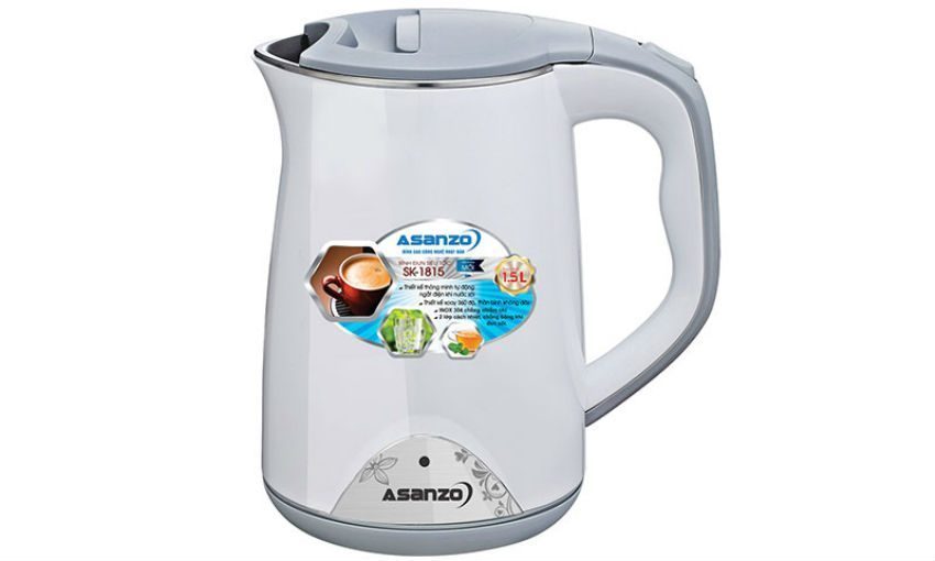 Bình Đun Siêu Tốc Asanzo SK-1815