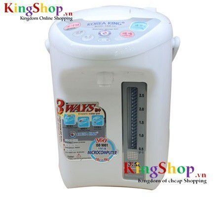 Bình thủy điện Korea King KBM-35C  - Thương hiệu Hàn Quốc - Hàng chính hãng