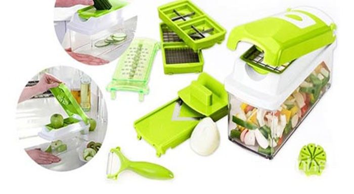 Bộ cắt gọt rau củ quả Nicer Dicer Plus - Hàng chính hãng