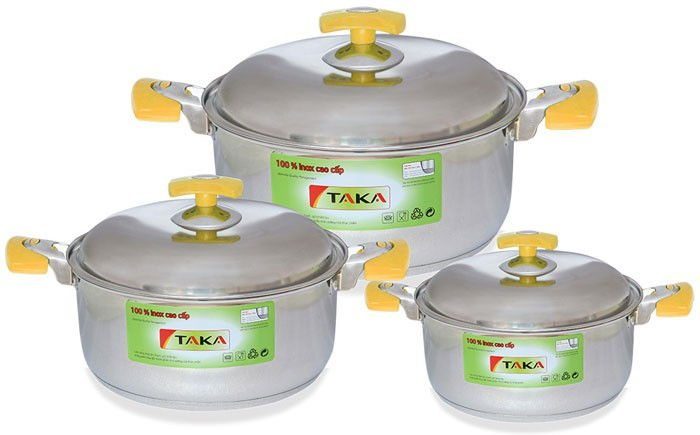 Bộ nồi Inox Taka TK-NI03A