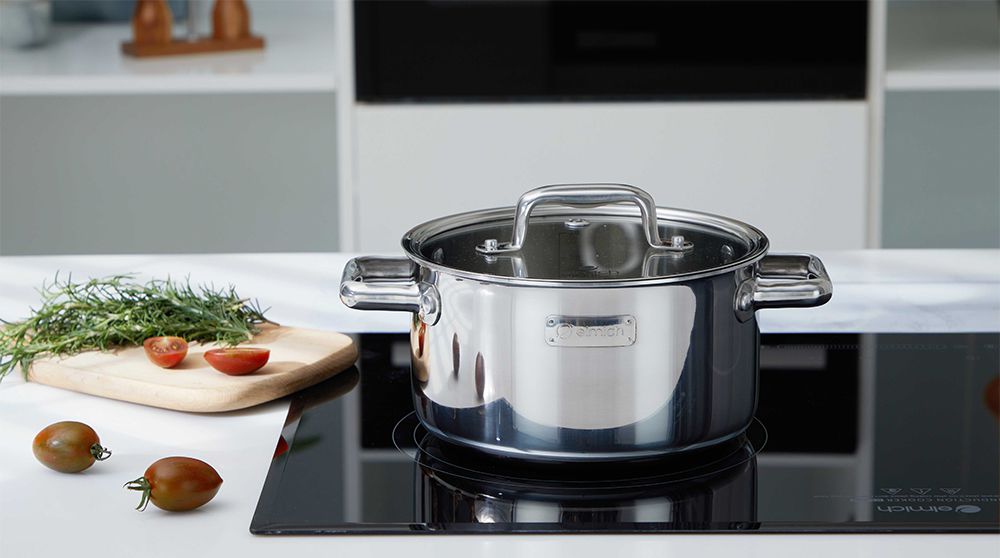 Bộ nồi inox liền khối Elmich Trimax ECO EL-8006 size 16, 20cm - Hàng chính hãng