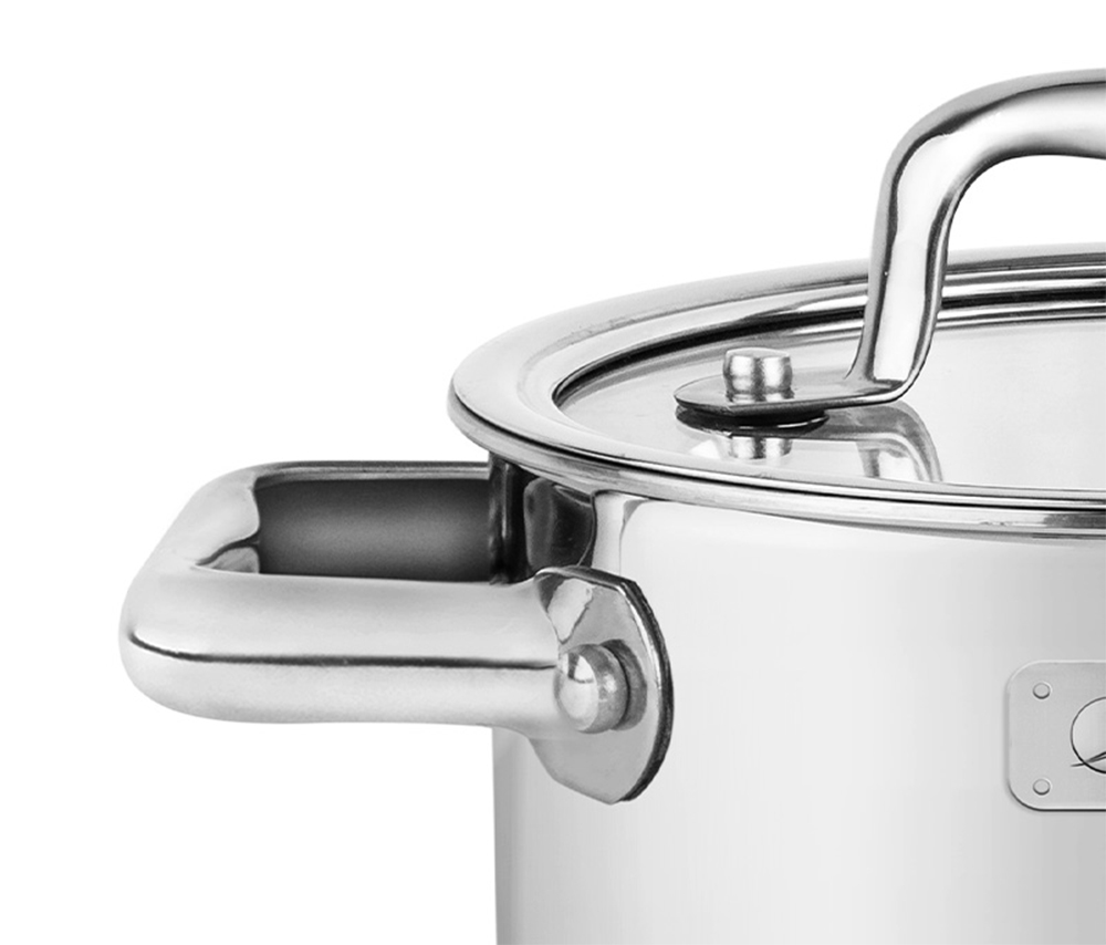 Bộ nồi inox liền khối Elmich Trimax ECO EL-8001 size 18, 20, 26cm - Hàng chính hãng