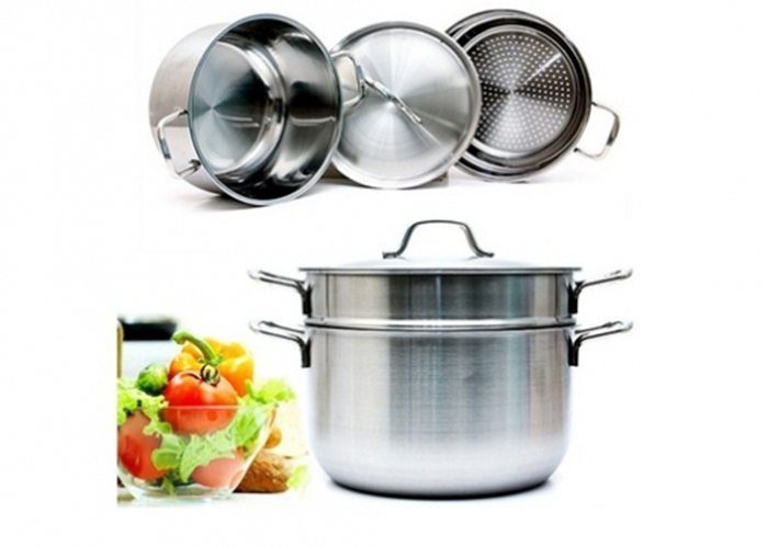 Bộ nồi xửng hấp FiveStar ST24-SRY - Hàng chính hãng