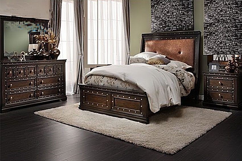 Bộ phòng ngủ xuất Ý 1m56 x 2m  - Hàng chính hãng