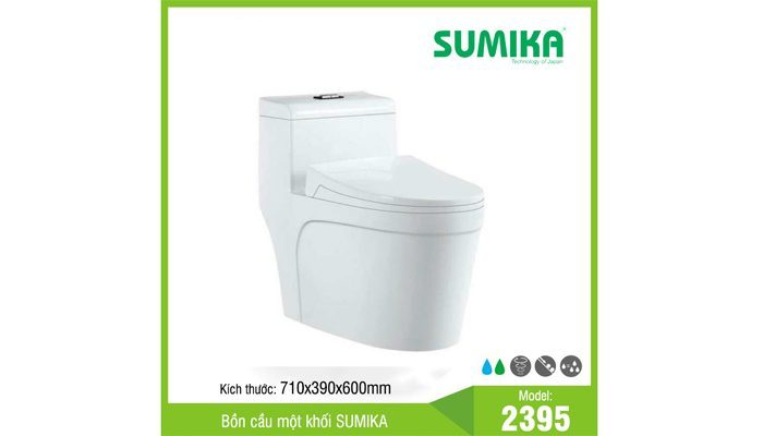 Bồn cầu Sumika 2395 - Hàng chính hãng