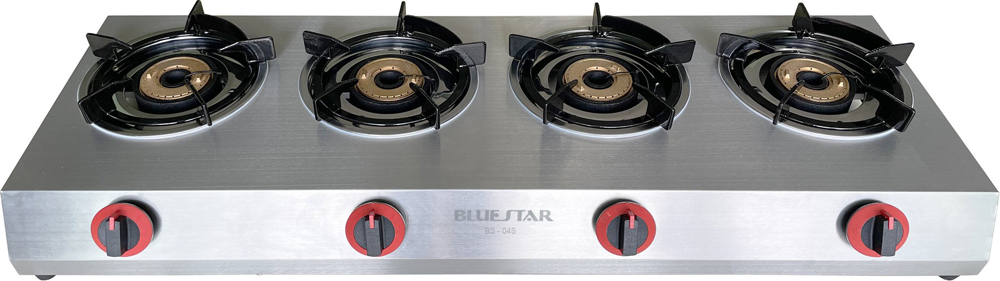 Bếp gas 4 lò Bluestar BS-04S - Hàng chính hãng