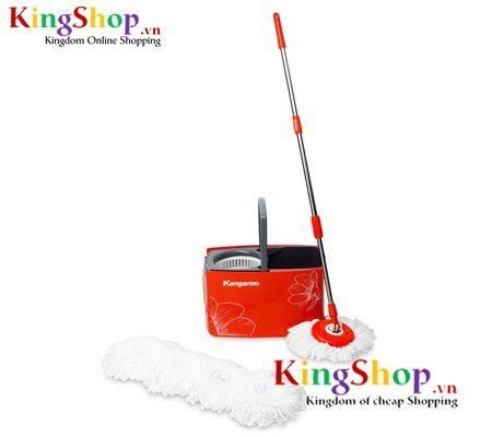 Bộ lau nhà 360 độ Kangaroo KG99R – Thương hiệu Việt
