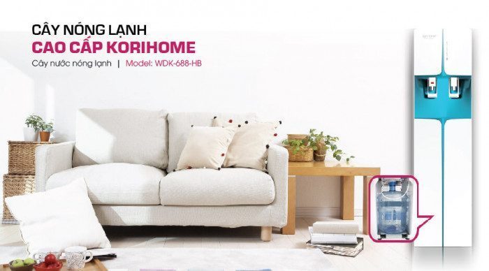 Máy nước nóng lạnh Korihome WDK-688-UB - Hàng chính hãng