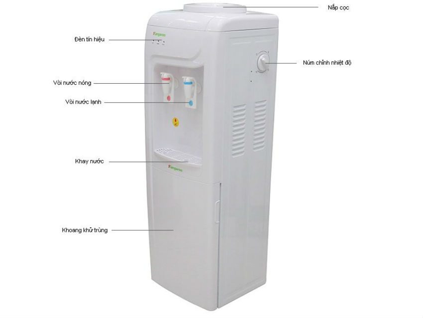 Cây Nước Nóng Lạnh Kangaroo KG3331 - Hàng chính hãng