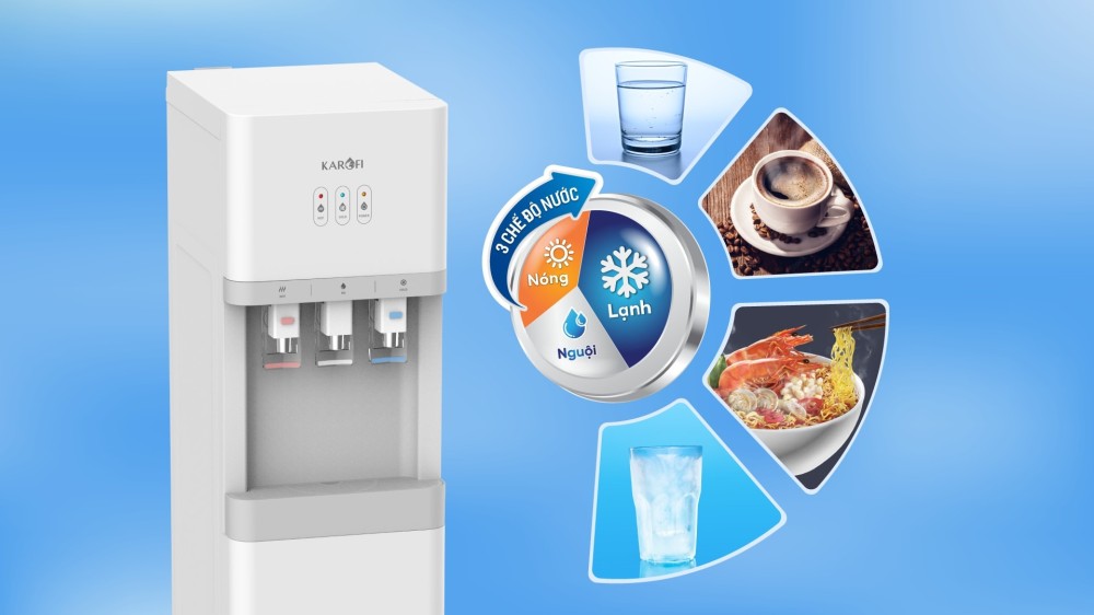 Máy lọc nước Karofi HCV209 - Hàng chính hãng