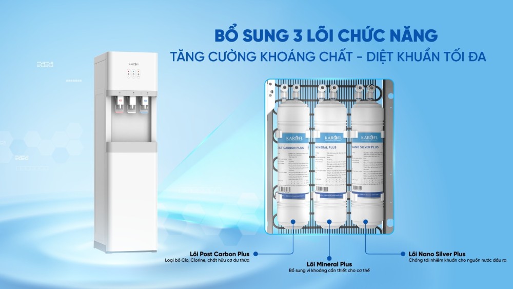 Máy lọc nước Karofi HCV209 - Hàng chính hãng