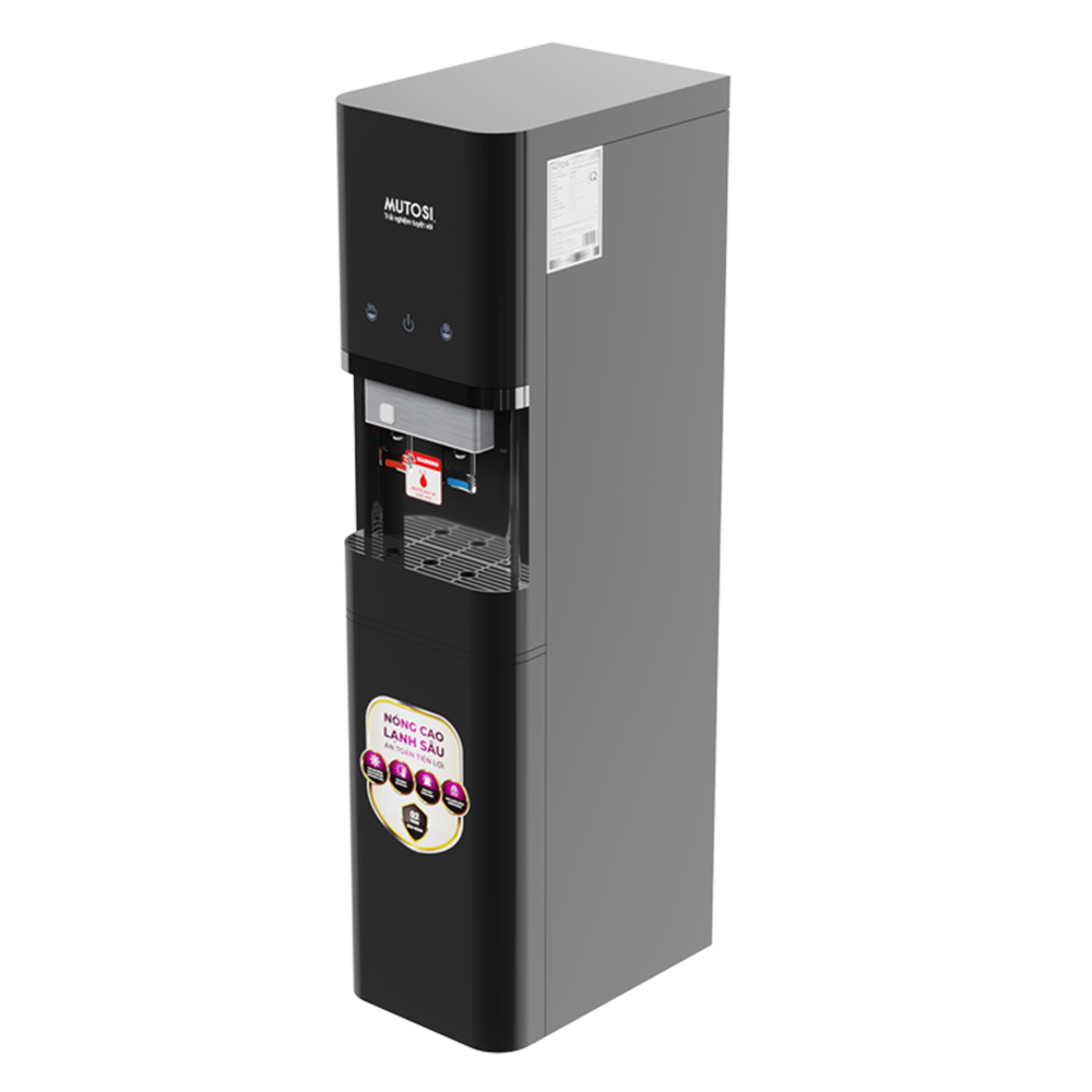 Cây nước nóng lạnh Mutosi MD-450RO-BK - Hàng chính hãng