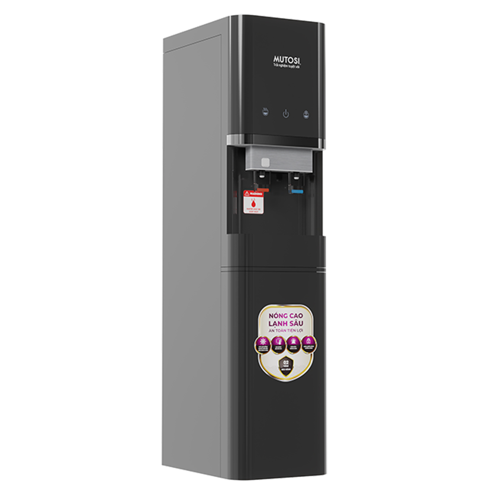 Cây nước nóng lạnh Mutosi MD-450RO-BK - Hàng chính hãng