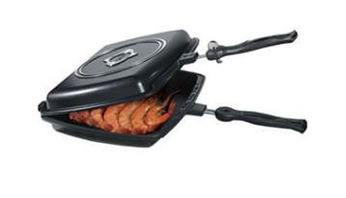 Chảo chống dính 2 mặt Korea King màu đen