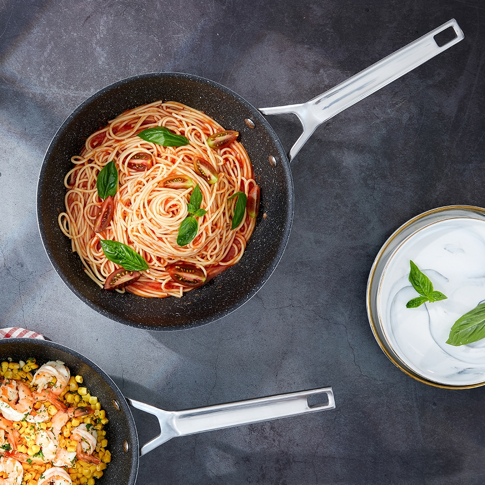 Chảo chống dính inox liền khối Elmich Trimax CZ EL-3835 size 20cm - Hàng chính hãng