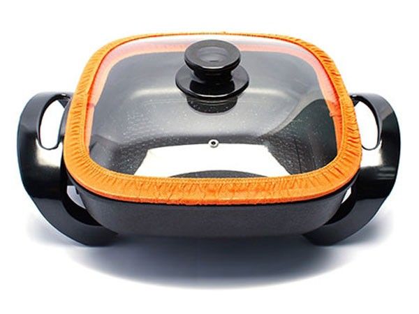 Chảo lẩu điện vân đá hoa cương Holtashi TC-2015-A - Hàng chính hãng