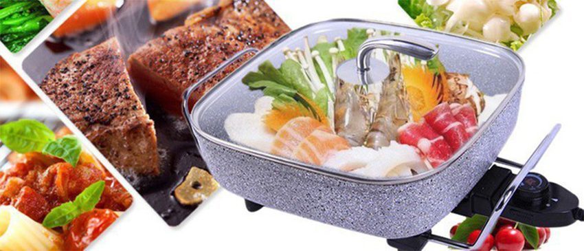 Chảo lẩu điện đá hoa cương Samsung HS-SS02