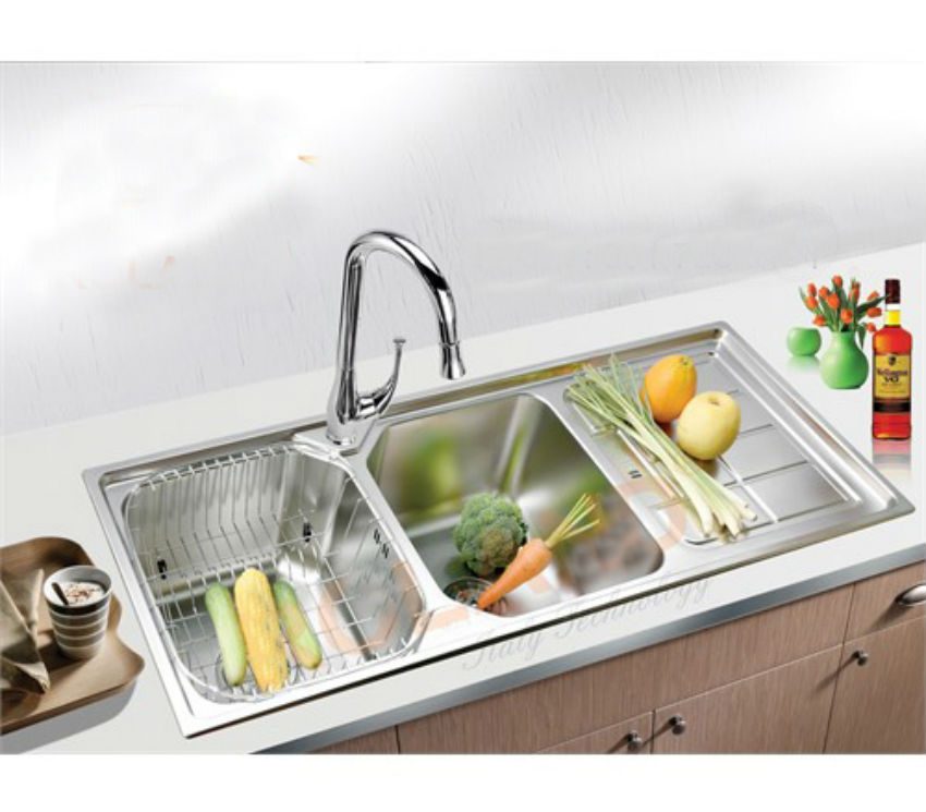Chậu rửa chén inox Roland B12049C sang trọng