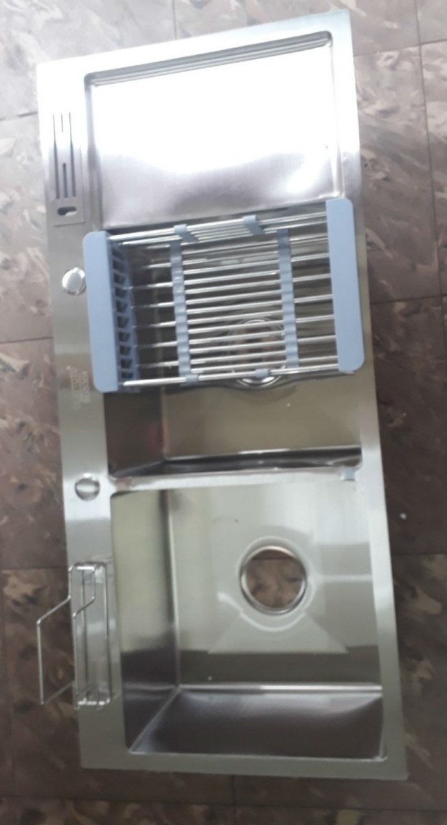 Chậu rửa chén inox Olaytoto CR-04 