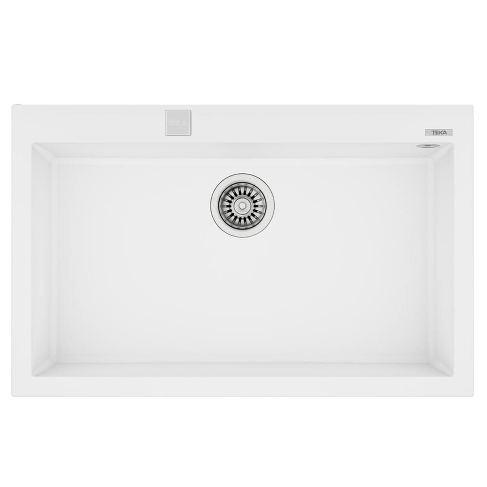 Chậu rửa chén Teka FORSQUARE 72.40 TG WHITE - Hàng chính hãng