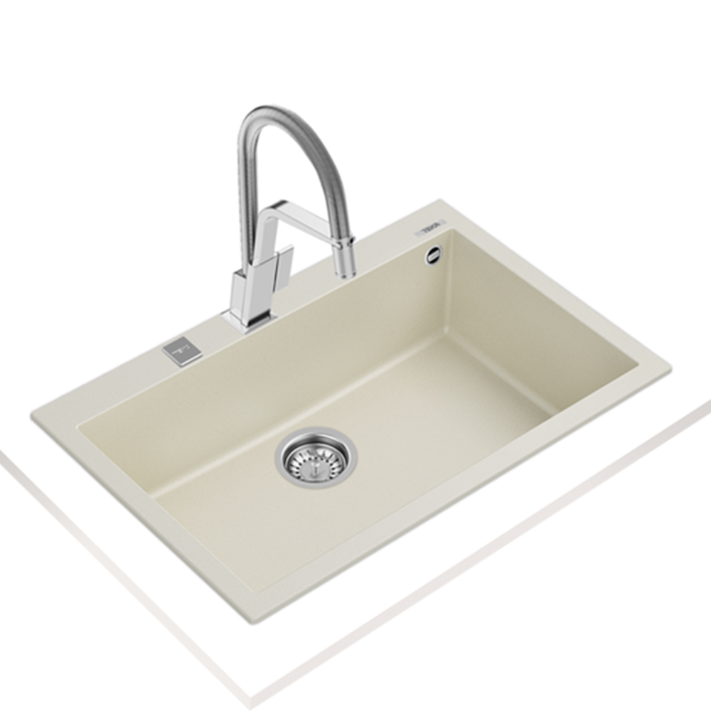 Chậu rửa chén Teka FORSQUARE 72.40 TG CREAM - Hàng chính hãng
