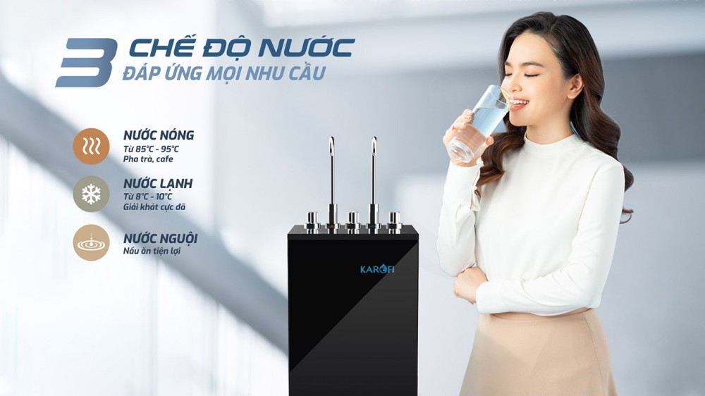 Máy lọc nước có chức năng làm lạnh Karofi KAD-M55 - Hàng chính hãng
