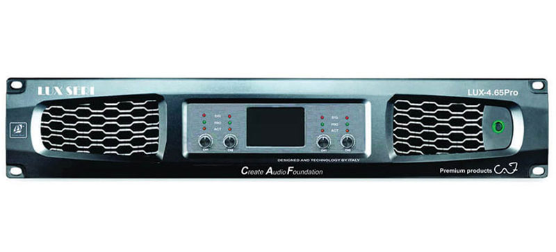 Cục đẩy công suất 4 Kênh CAF LUX-4.65PRO - Hàng chính hãng