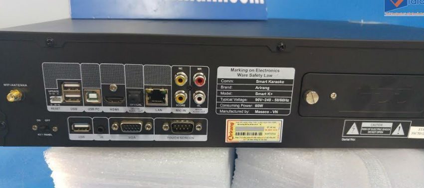 Đầu karaoke Arirang Smart K+ 3TB - Hàng chính hãng