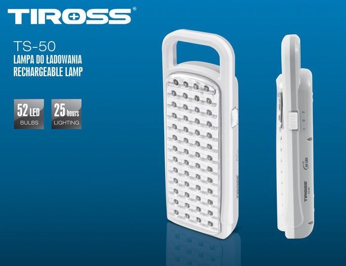 Đèn sạc Tiross TS-50 - Hàng chính hãng