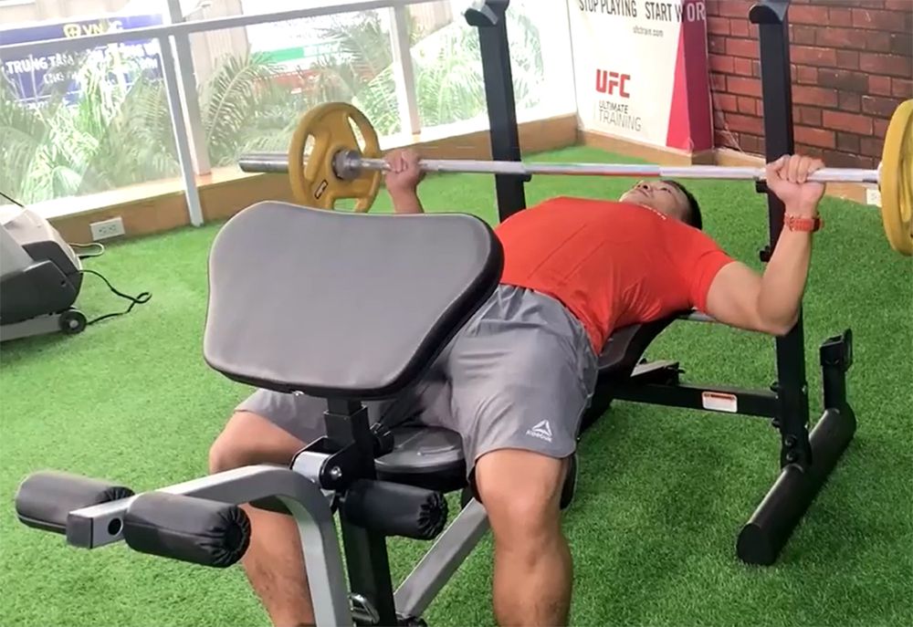 Ghế đẩy tạ đa năng Tiger Sport TGH-995 - Hàng chính hãng