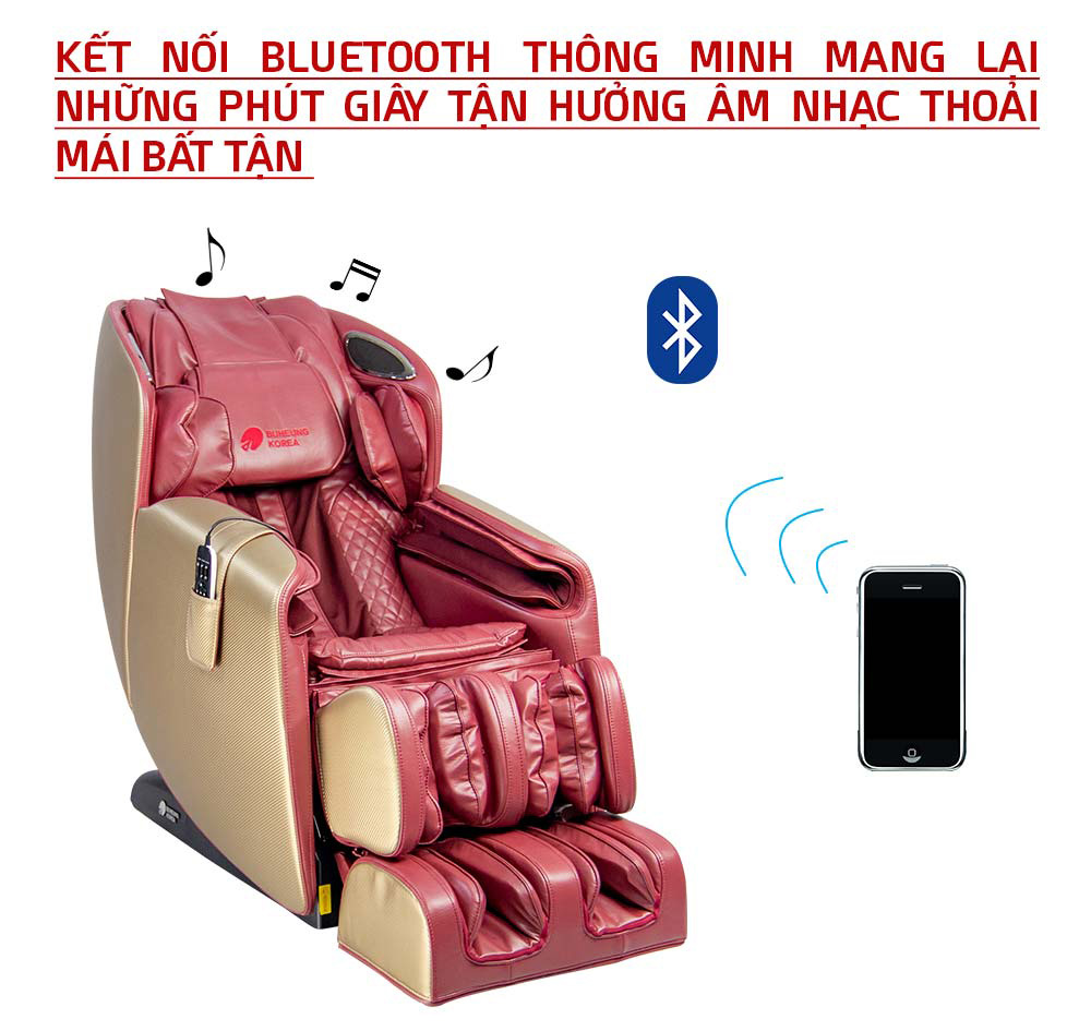 Ghế Massage 4D Buheung Imperial Ruby Buheung MK-6700 - Hàng chính hãng