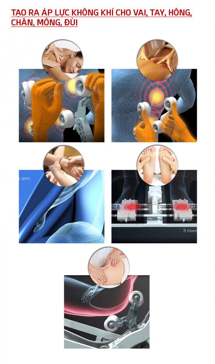 Ghế Massage 4D Buheung Imperial Ruby Buheung MK-6700 - Hàng chính hãng