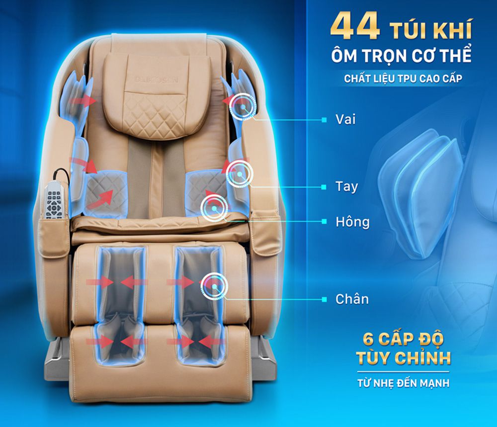 Ghế Massage Daikiosan DKGM-30002 - Hàng chính hãng