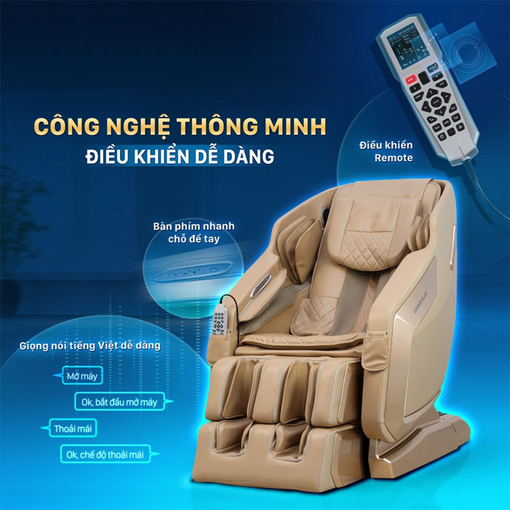 Ghế Massage Daikiosan DKGM-30002 - Hàng chính hãng
