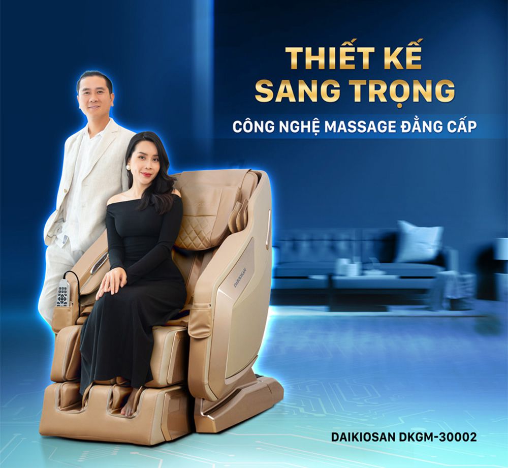 Ghế Massage Daikiosan DKGM-30002 - Hàng chính hãng