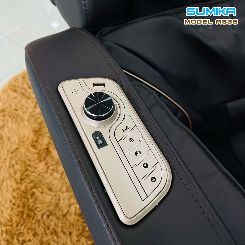 Ghế massage toàn thân cao cấp SUMIKA A838 - Hàng chính hãng