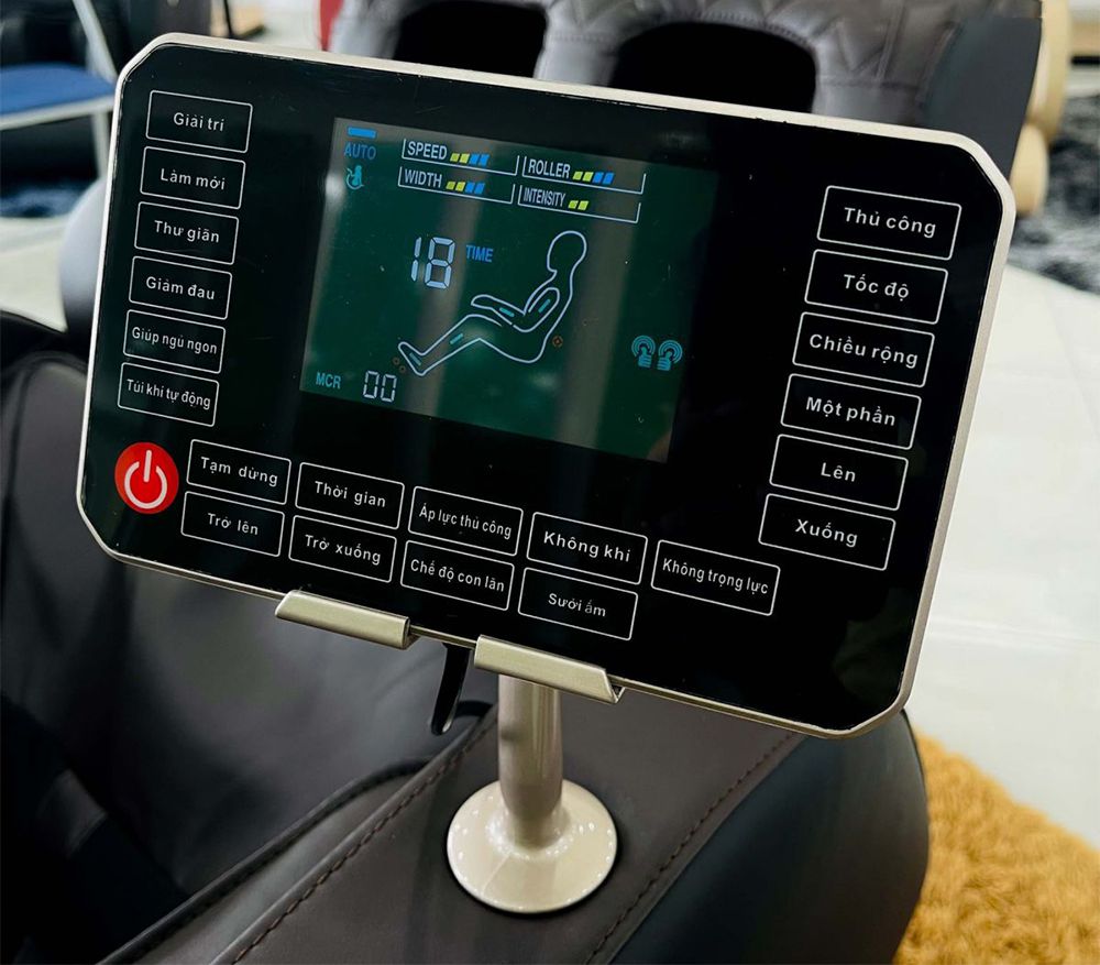 Ghế massage toàn thân cao cấp SUMIKA A838 - Hàng chính hãng