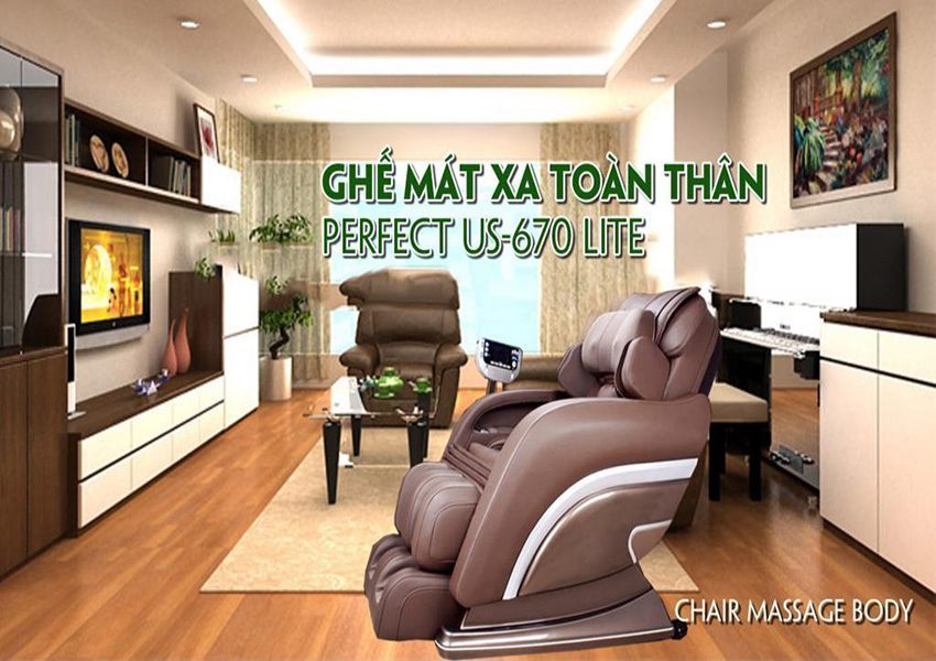  Ghế massage perfect us-670 lite 