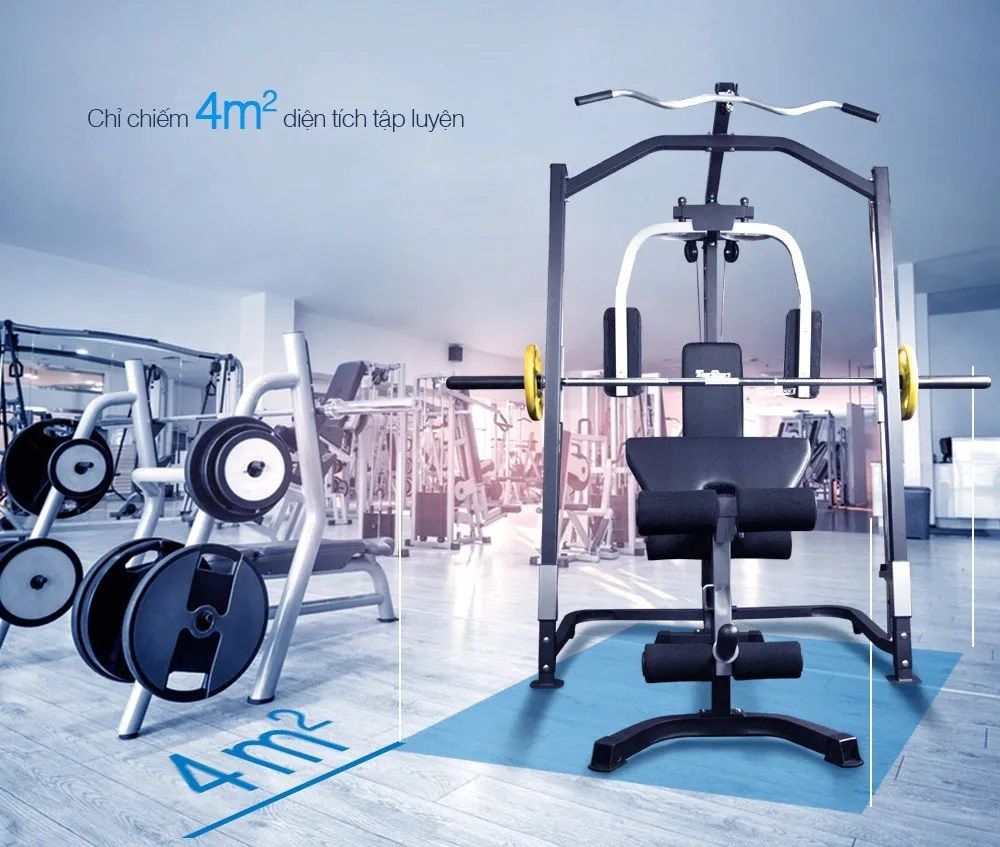 Ghế đẩy tạ đa năng Tiger Sport TGH-997 - Hàng chính hãng