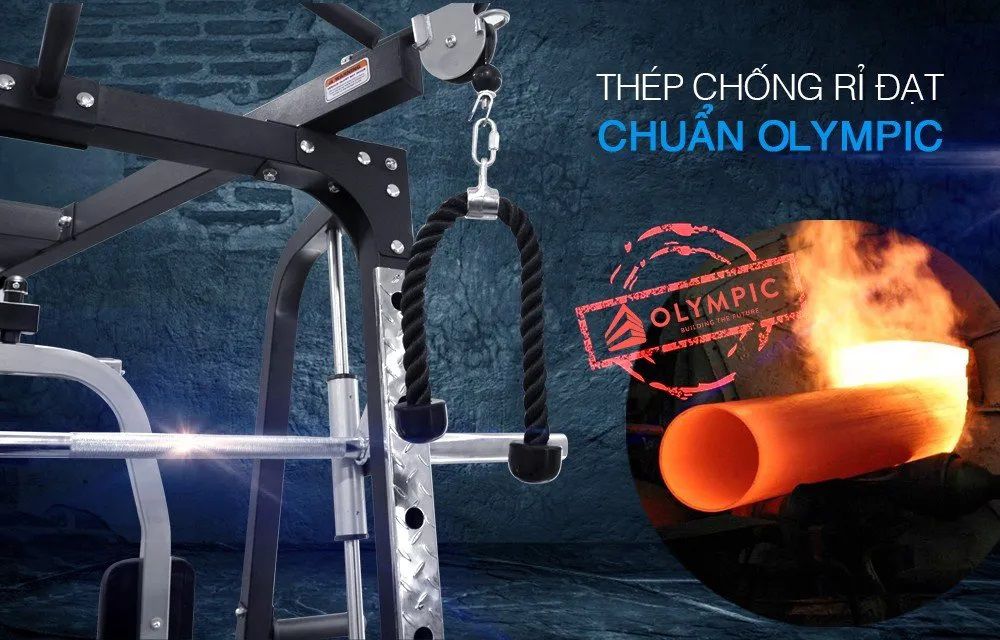 Ghế đẩy tạ đa năng Tiger Sport TGH-999 - Hàng chính hãng