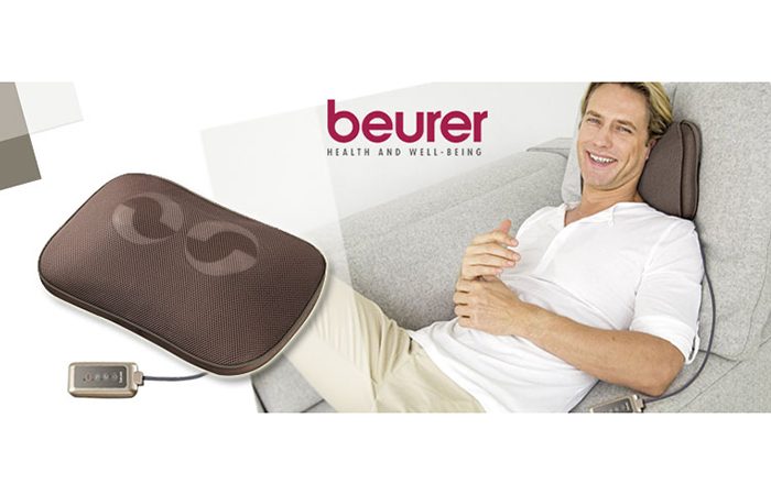 Gối massage đèn hồng ngoại Beurer MG147 - Hàng chính hãng