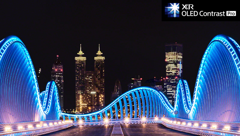 Công nghệ XR OLED Contrast Pro tự động điều chỉnh độ sáng