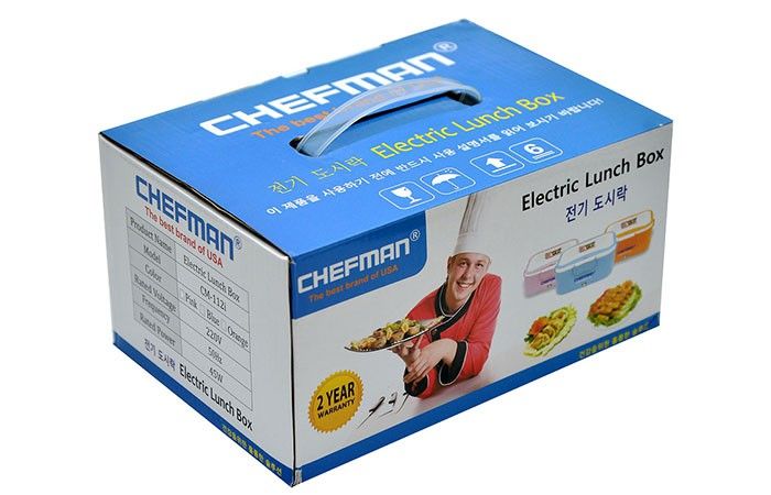 Hộp cơm hâm nóng Chefman CM-112i - Hàng chính hãng