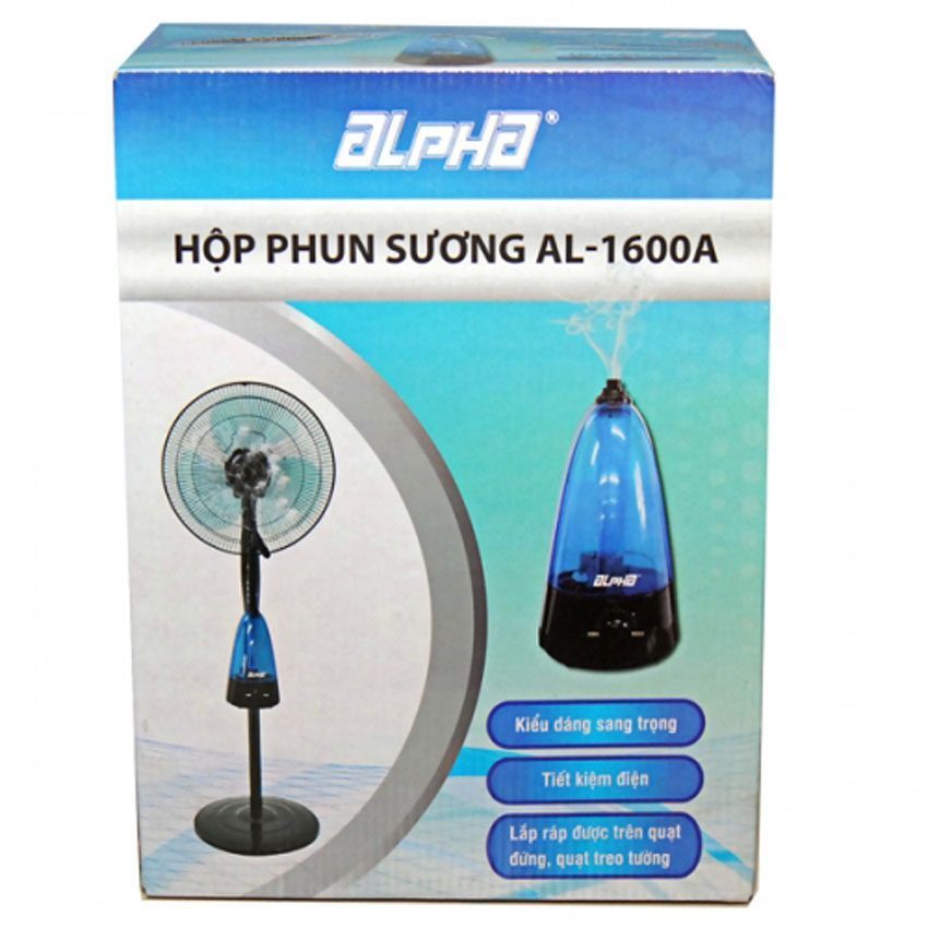 Bình phun sương làm mát không khí Alpha AL-1600A - Hàng chính hãng
